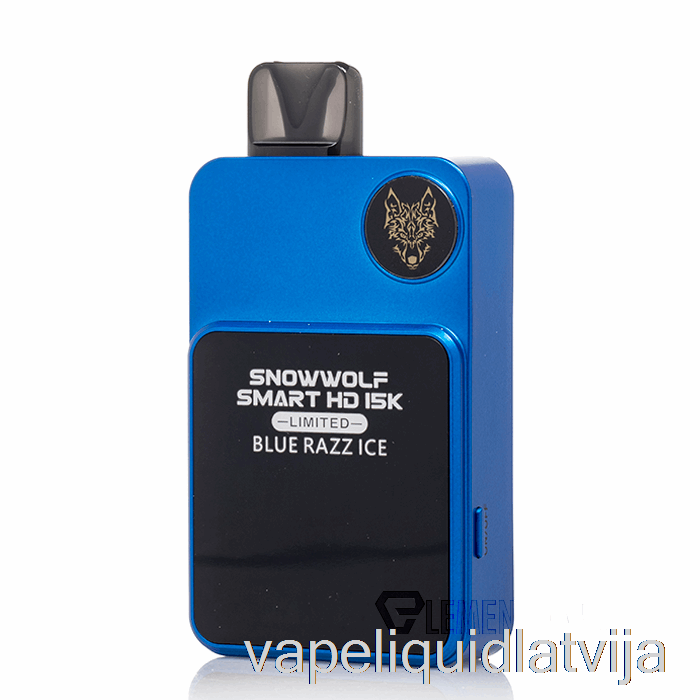 Snowwolf Smart Hd 15k Ierobežots Vienreizējās Lietošanas Zils Razz Ice Vape šķidrums